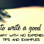 How to Write a Good CV Summary